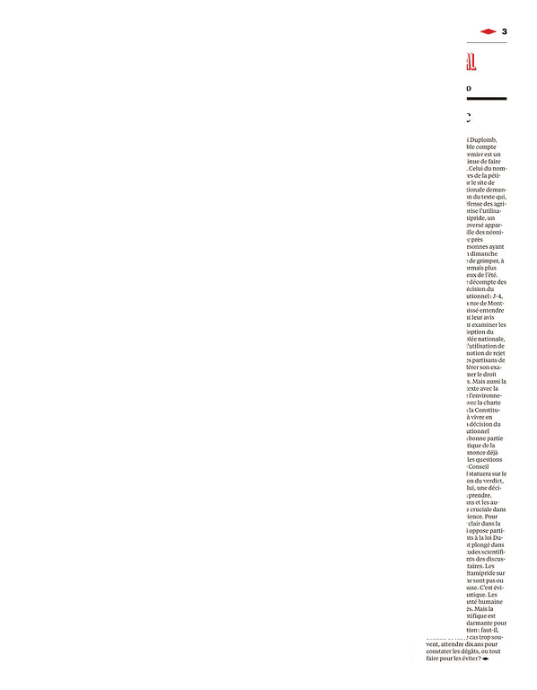 Le journal du jour newspaper frame