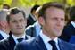Gérald Darmanin et Emmanuel Macron, mercredi à Chambord.