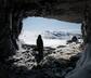 Entrée de l'ancienne mine d'Uranium, proche de Narsaq, fermée en 2021.