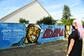 Fresque à la mémoire d’Adama Traoré à Beaumont-sur-Oise.