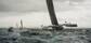 Yann Guichard à bord de son Ultime, «Spindrift 2», lors de la dernière Route du rhum.